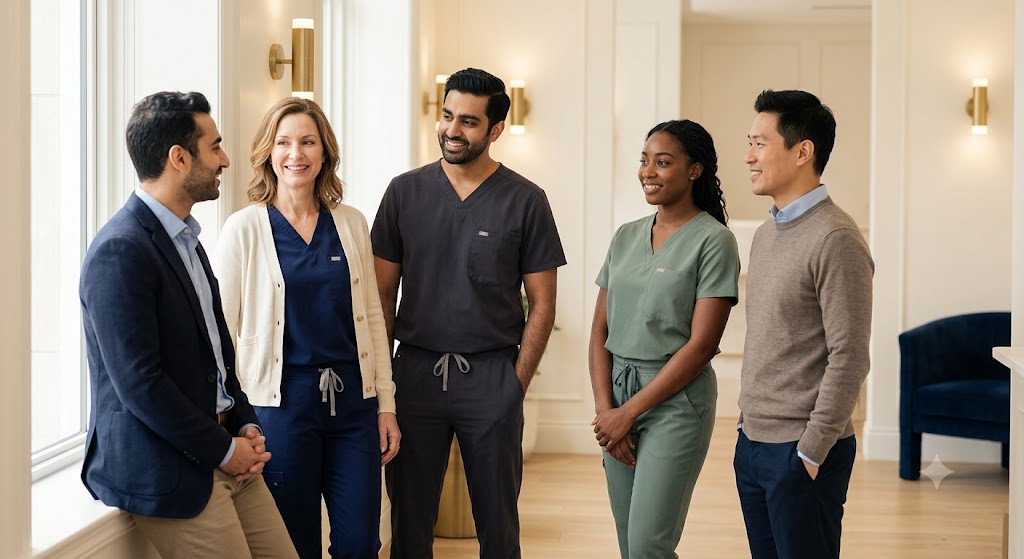 Clinician group portrait